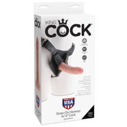 King Cock Gode Ceinture Strap-On King Cock 15.2 x 4.1 cm